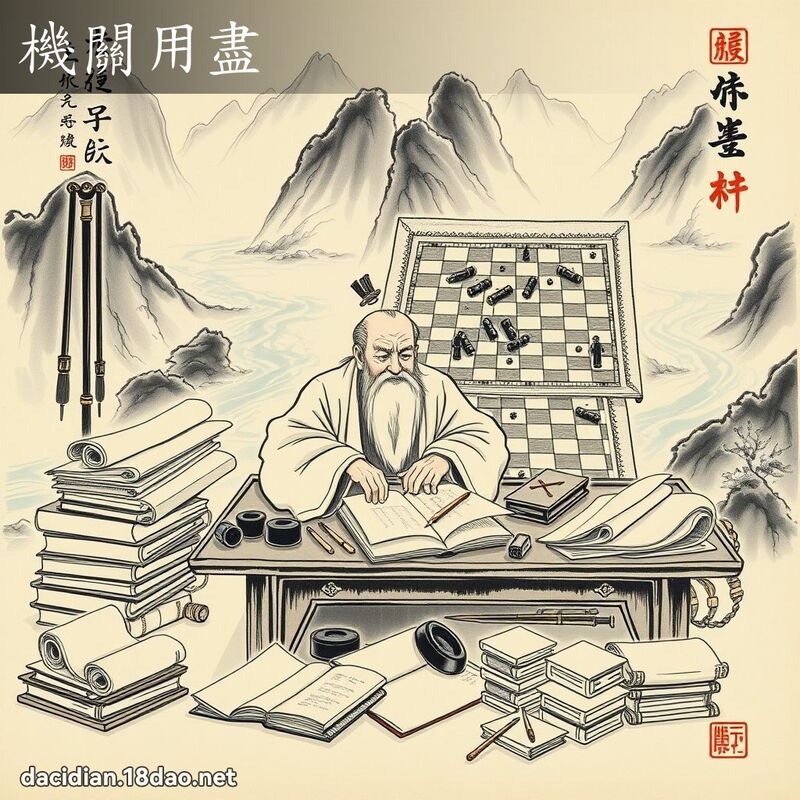 机关用尽 配图