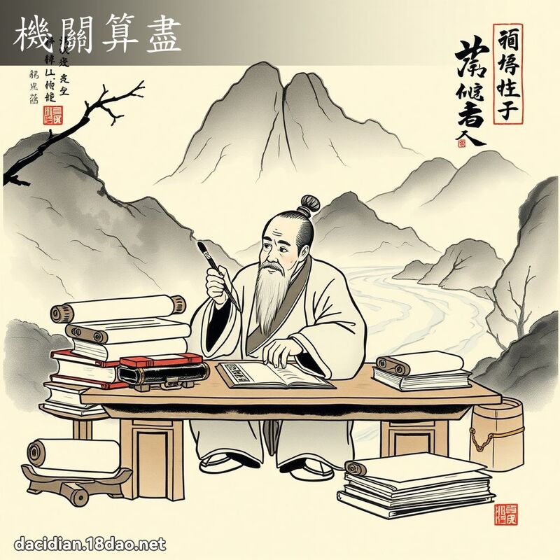 机关算尽 配图