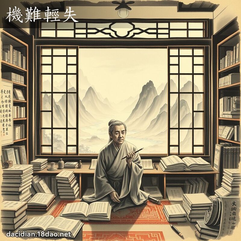 机难轻失 配图