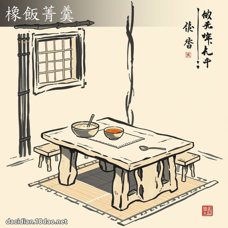 橡饭菁羹 配图