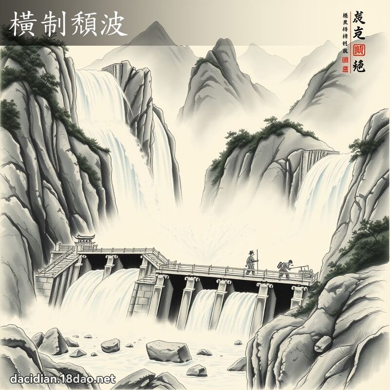 横制颓波 配图
