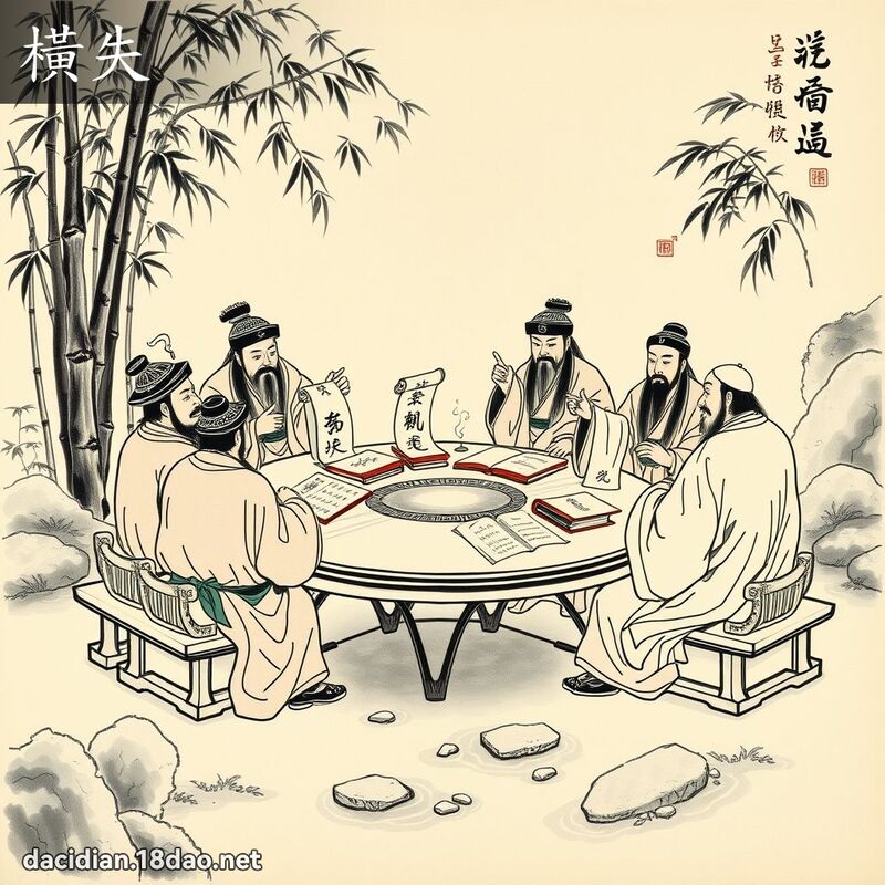 横失 配图