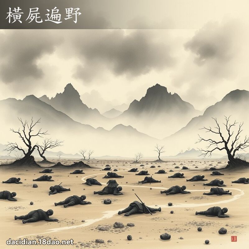 横尸遍野 配图