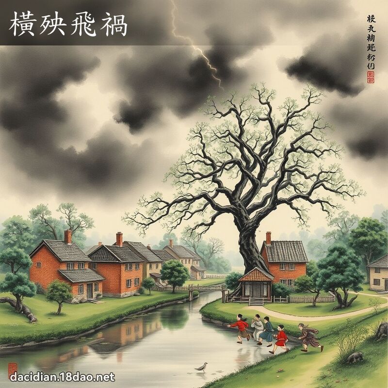 横殃飞祸 配图