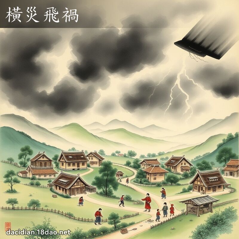 横灾飞祸 配图