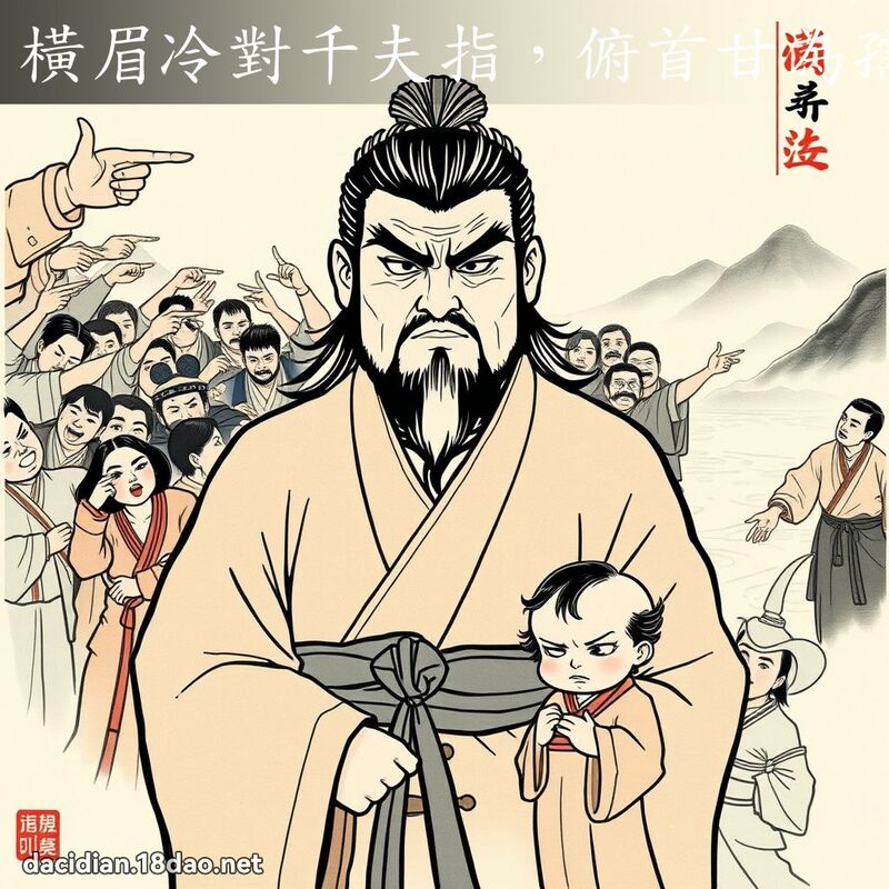 横眉冷对千夫指,俯首甘为孺子牛 配图