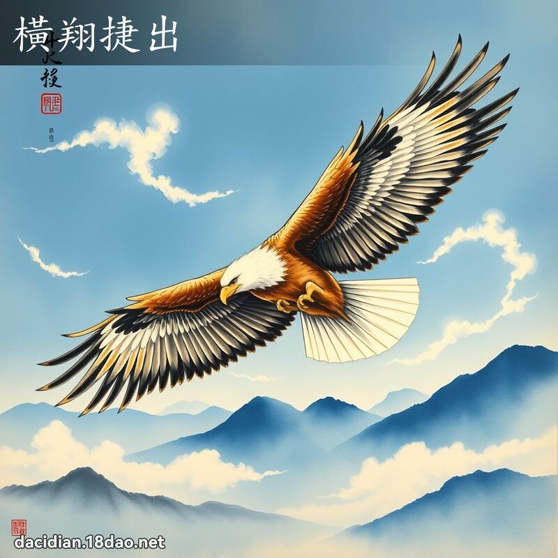 横翔捷出 配图