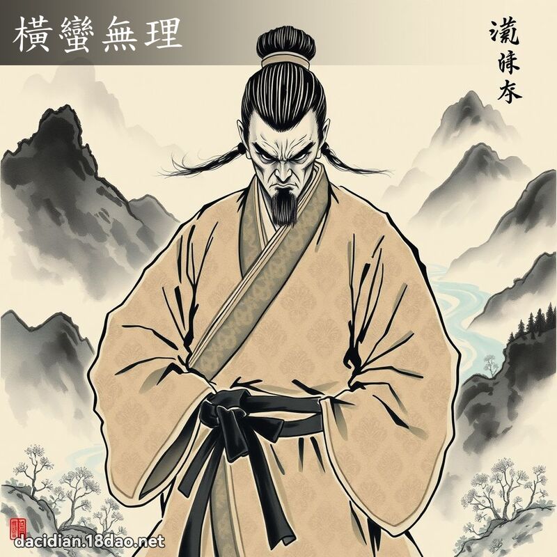 横蛮无理 配图