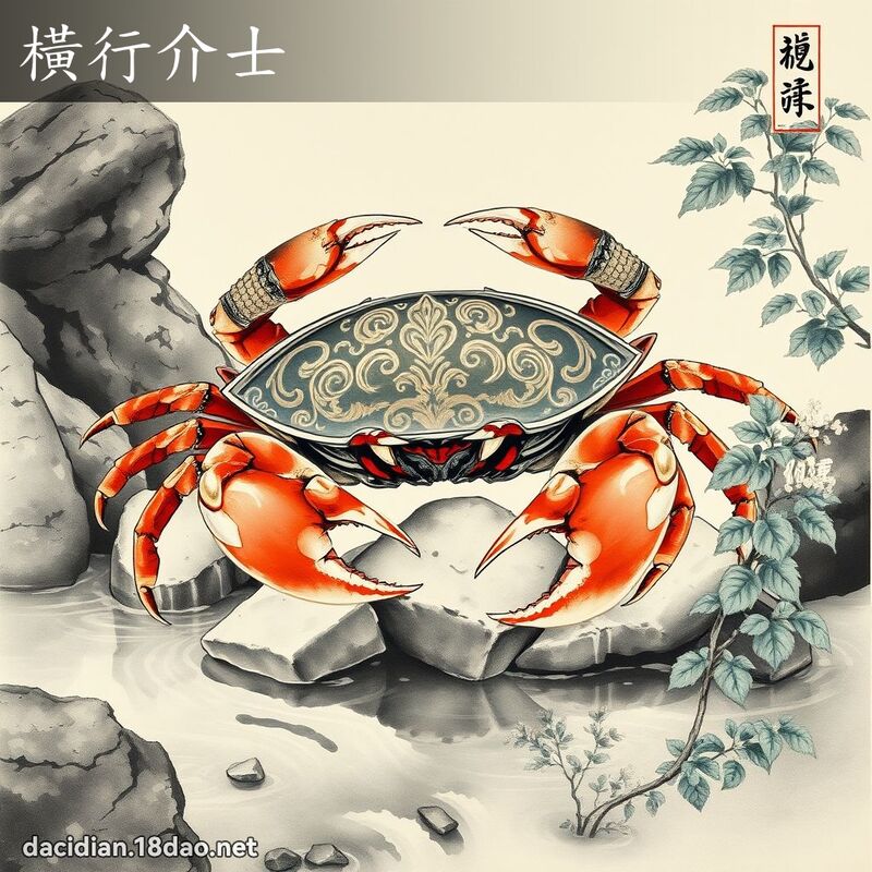 横行介士 配图
