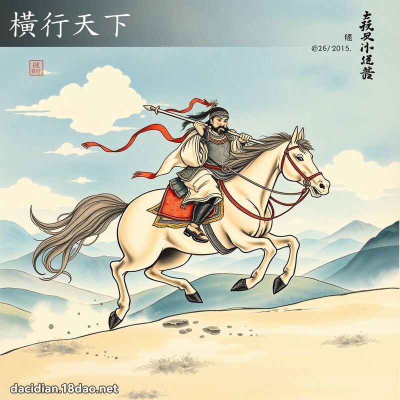 横行天下 配图