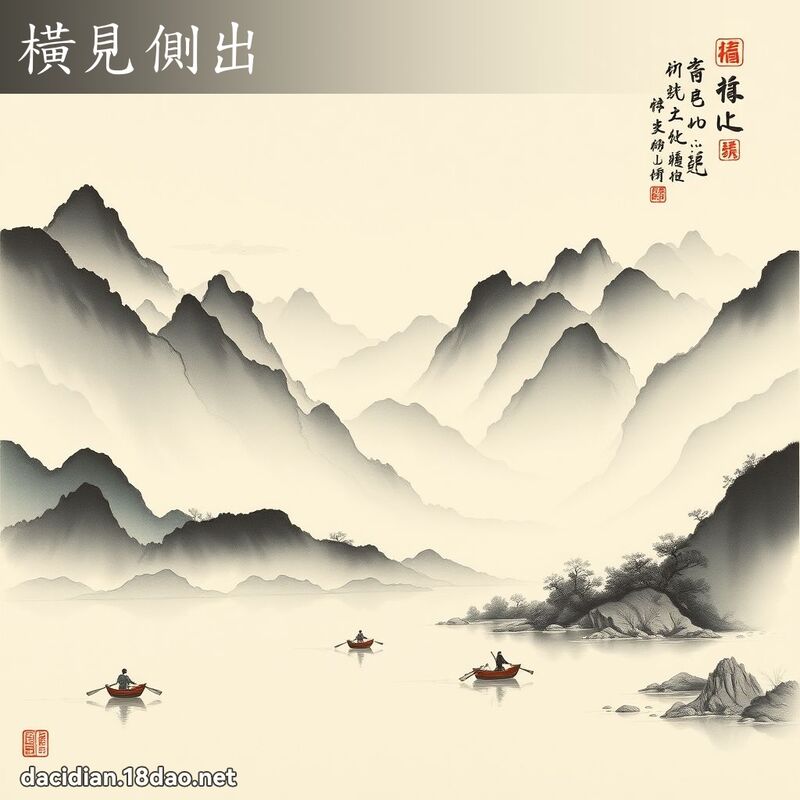 横见侧出 配图