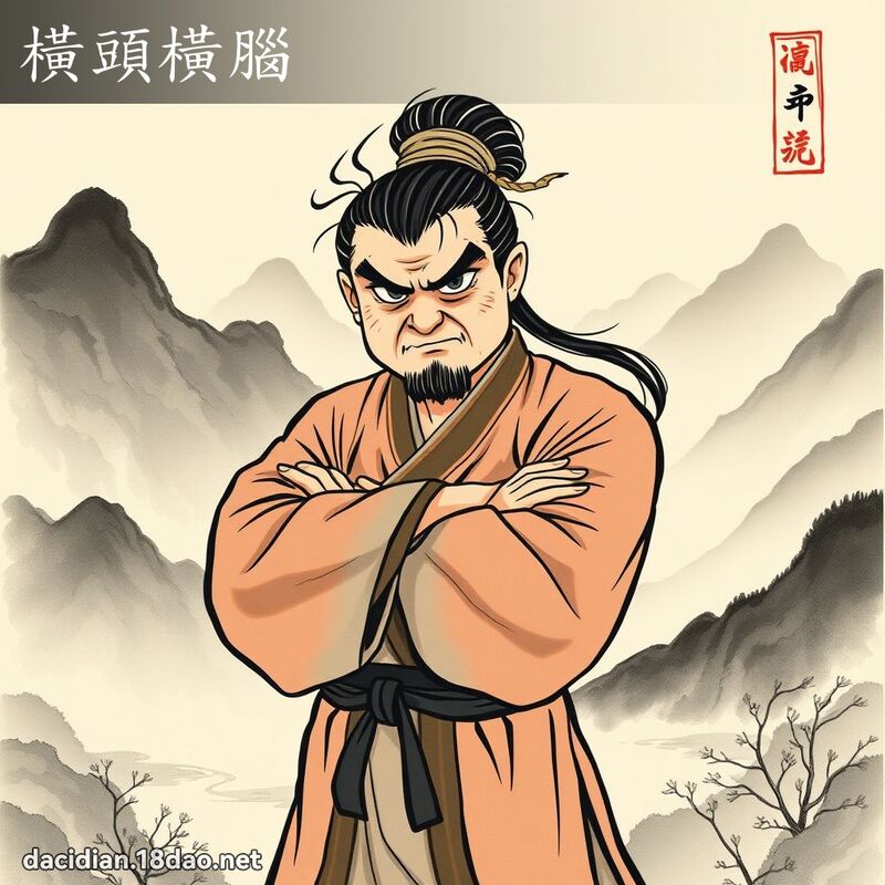 横头横脑 配图