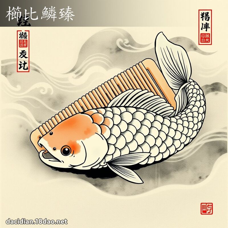 櫛比鳞臻 配图