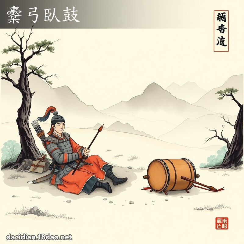 櫜弓臥鼓 配图