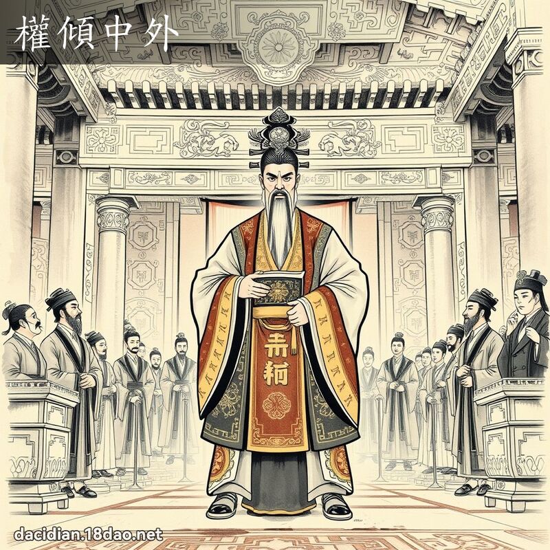权倾中外 配图