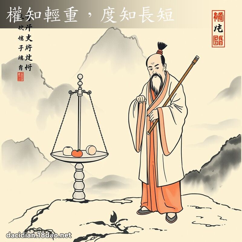 权知轻重,度知长短 配图