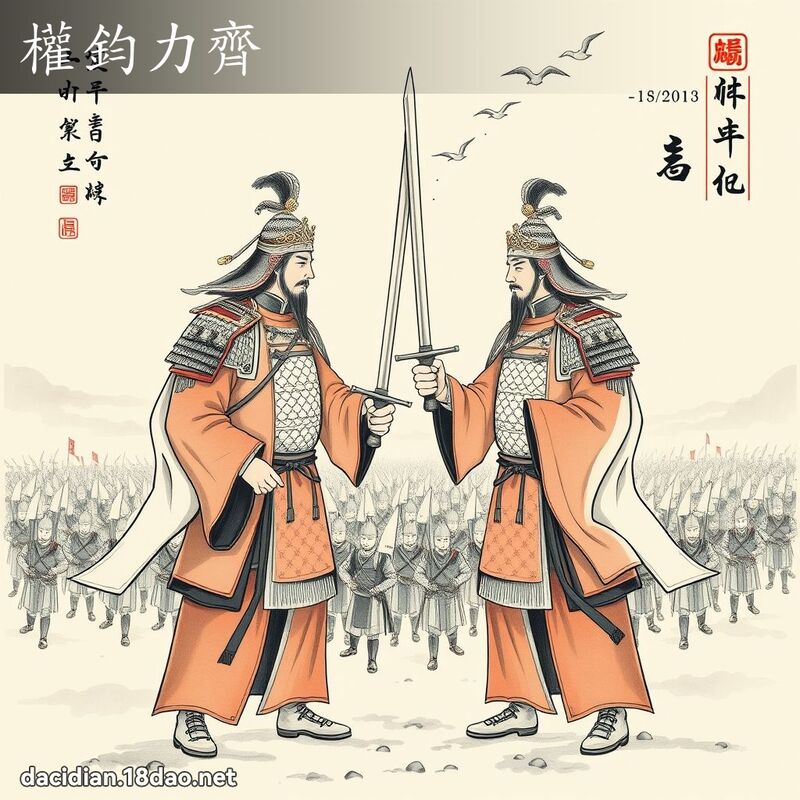 权钧力齐 配图