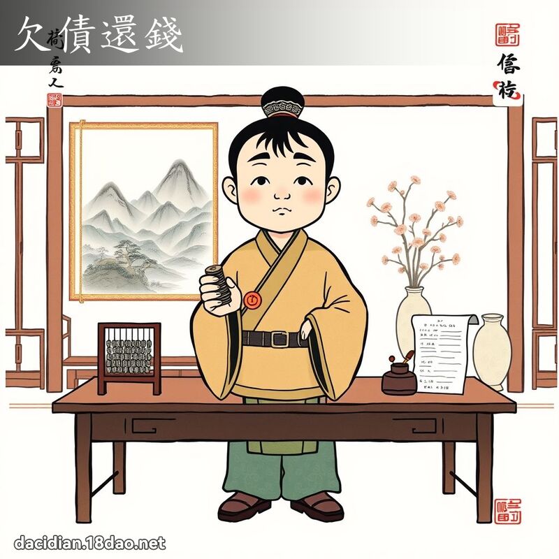 欠债还钱 配图