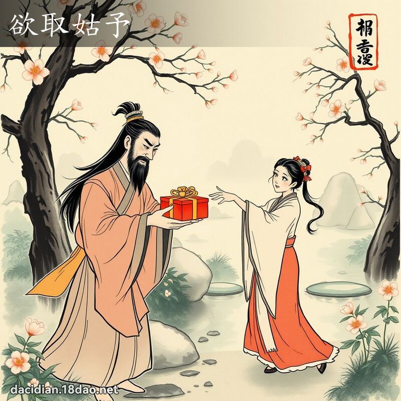 欲取姑予 配图