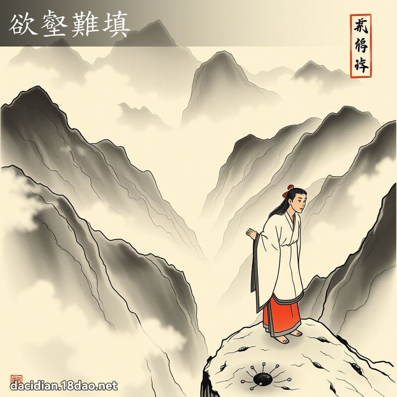 欲壑难填 配图