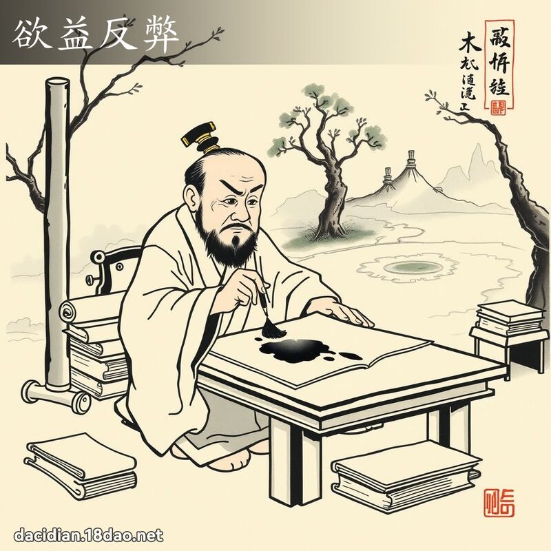 欲益反弊 配图