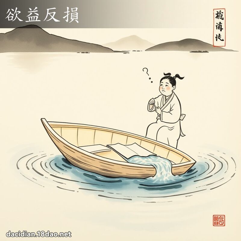 欲益反损 配图