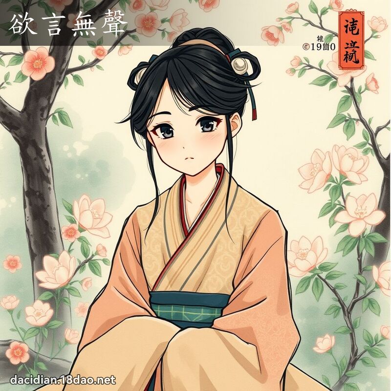 欲言无声 配图