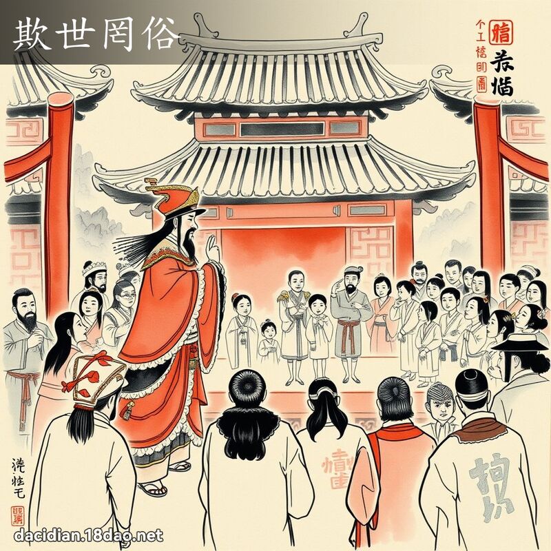 欺世罔俗 配图