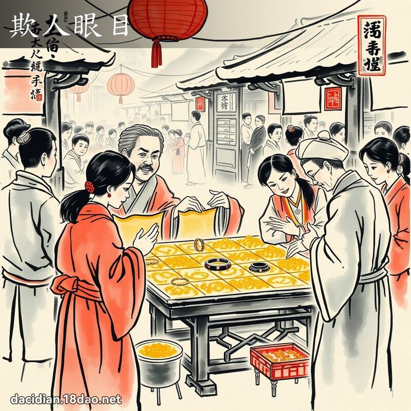 欺人眼目 配图