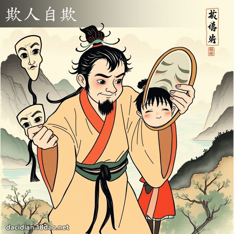 欺人自欺 配图