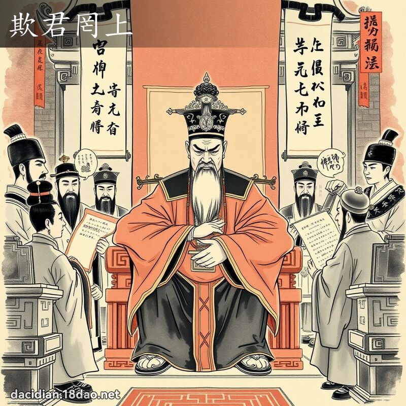 欺君罔上 配图