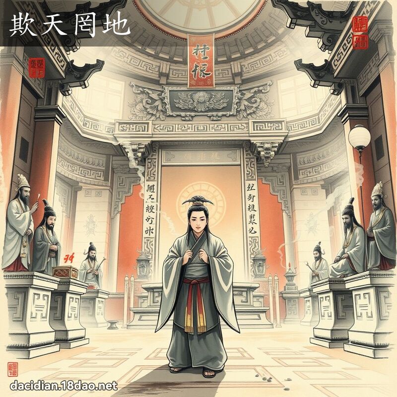 欺天罔地 配图
