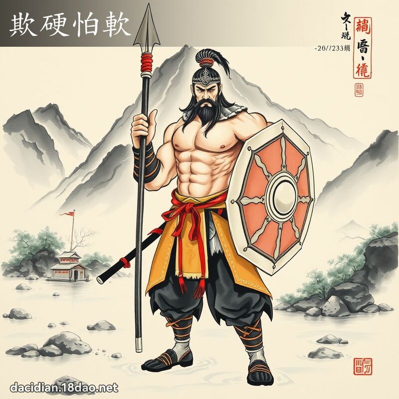 欺硬怕软 配图
