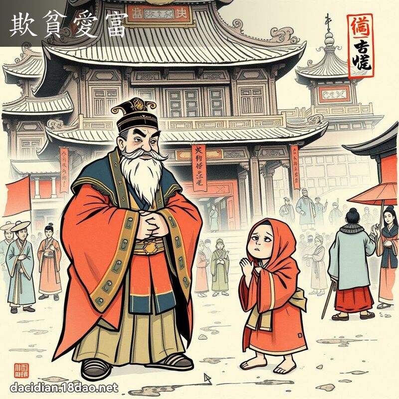 欺贫爱富 配图
