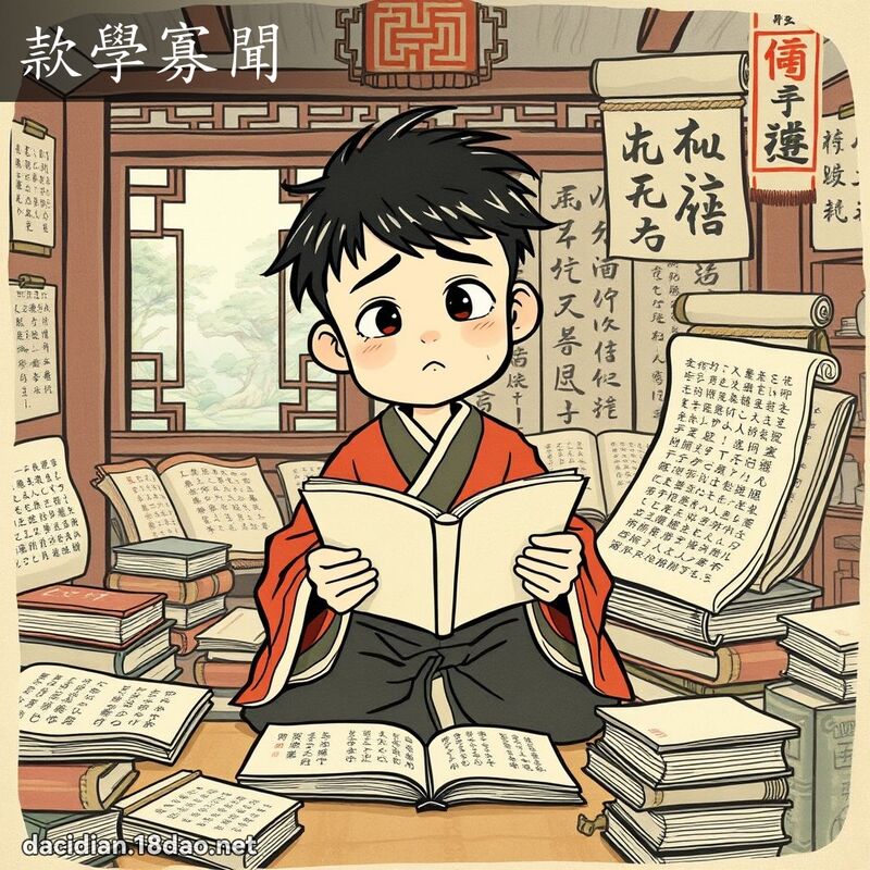 款学寡闻 配图