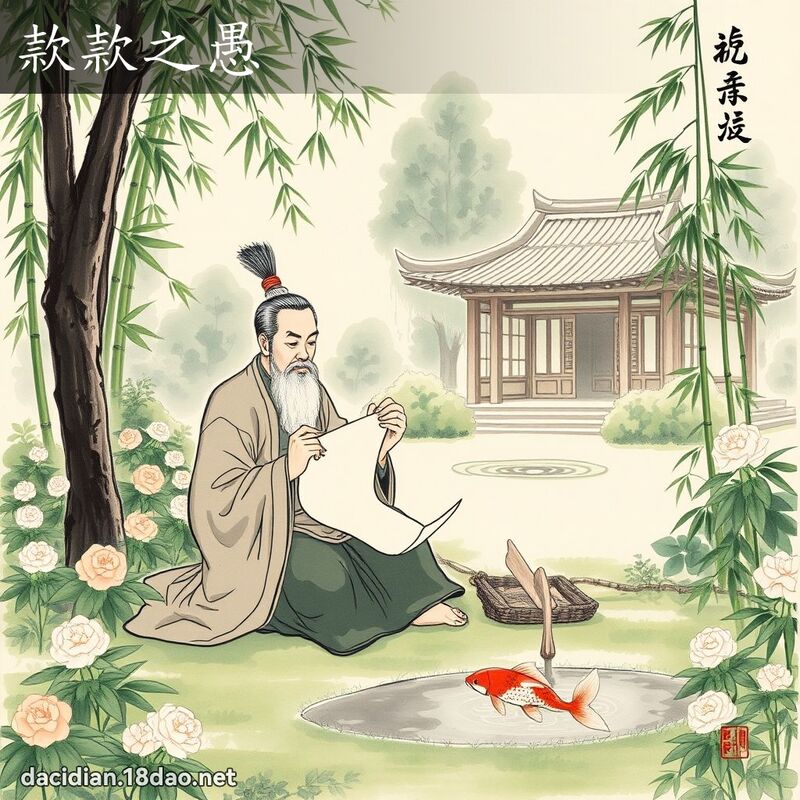款款之愚 配图