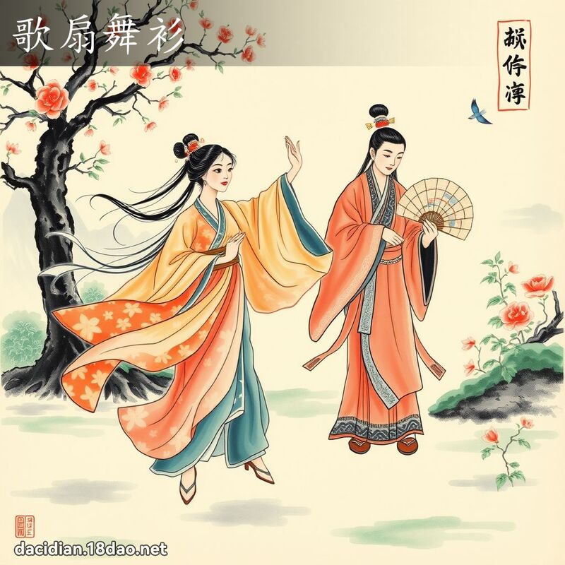歌扇舞衫 配图