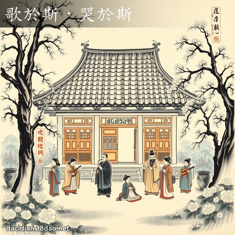 歌於斯,哭於斯 配图