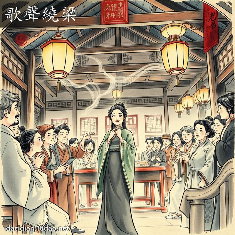 歌声绕梁 配图