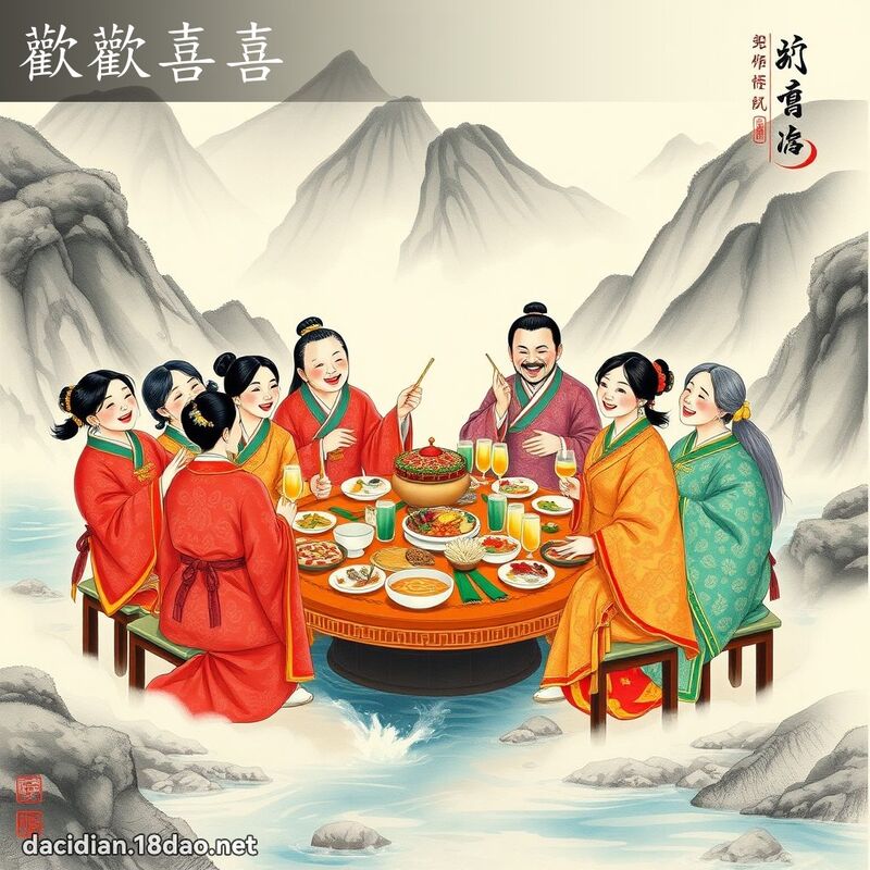 欢欢喜喜 配图