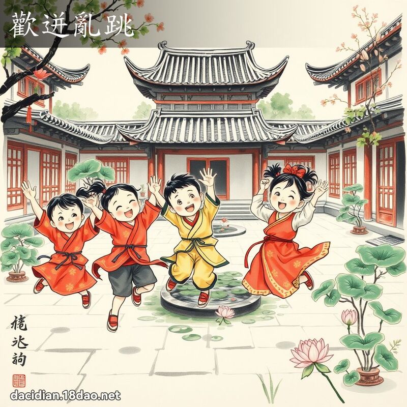 欢迸乱跳 配图