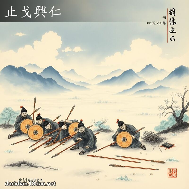 止戈兴仁 配图