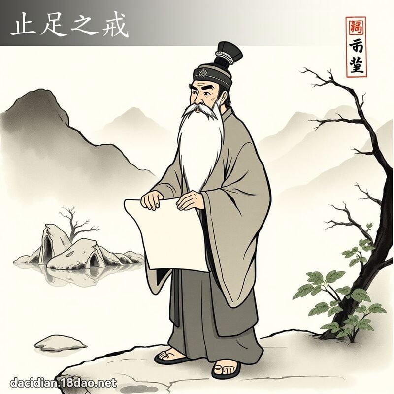 止足之戒 配图