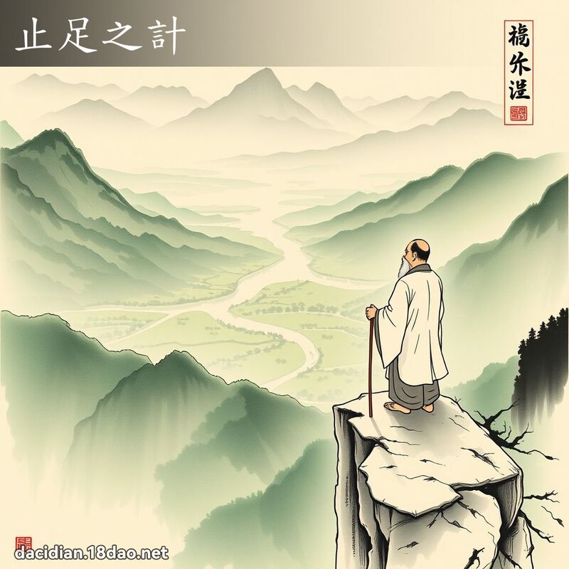 止足之计 配图