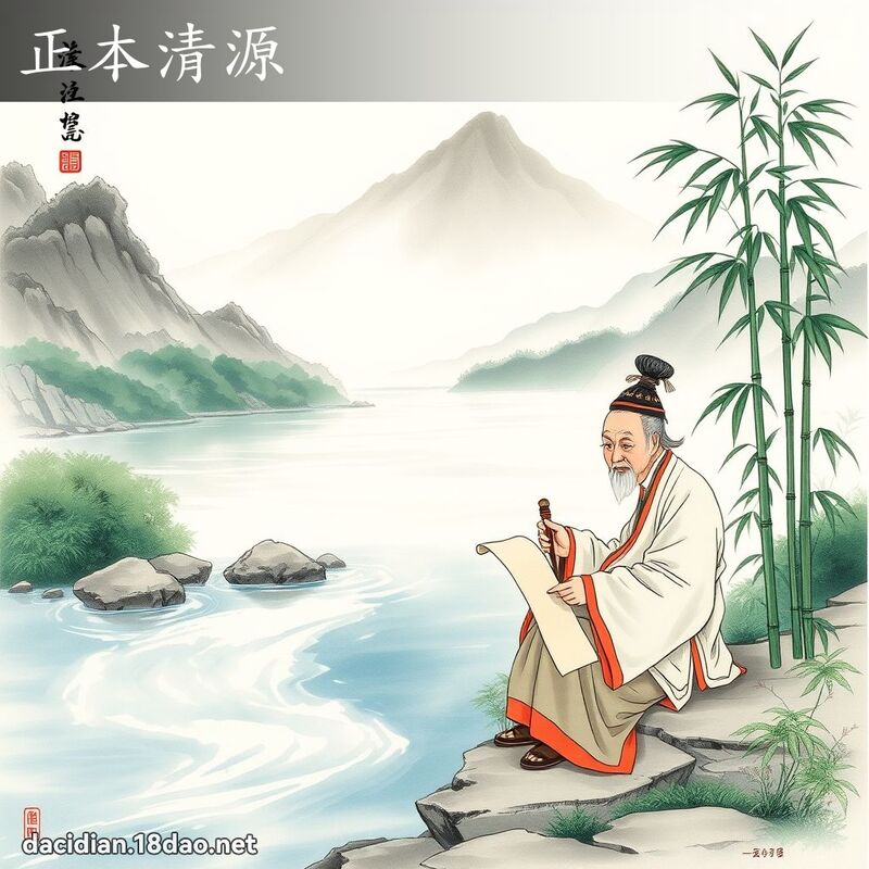 正本清源 配图