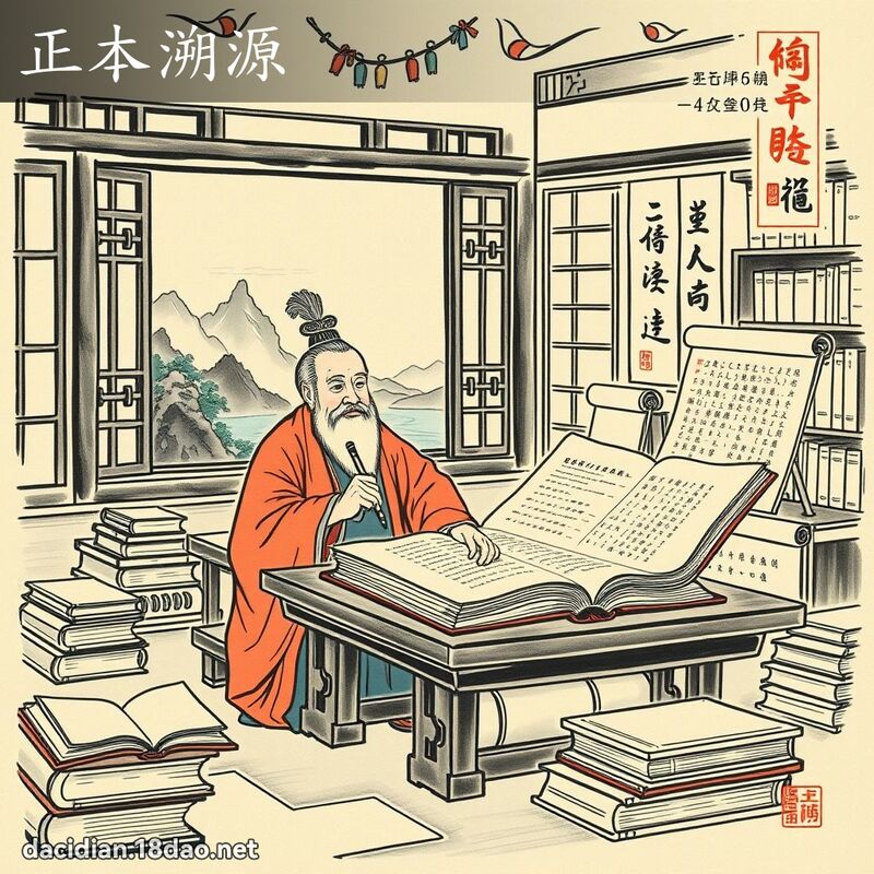 正本溯源 配图