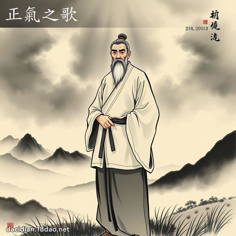 正气之歌 配图