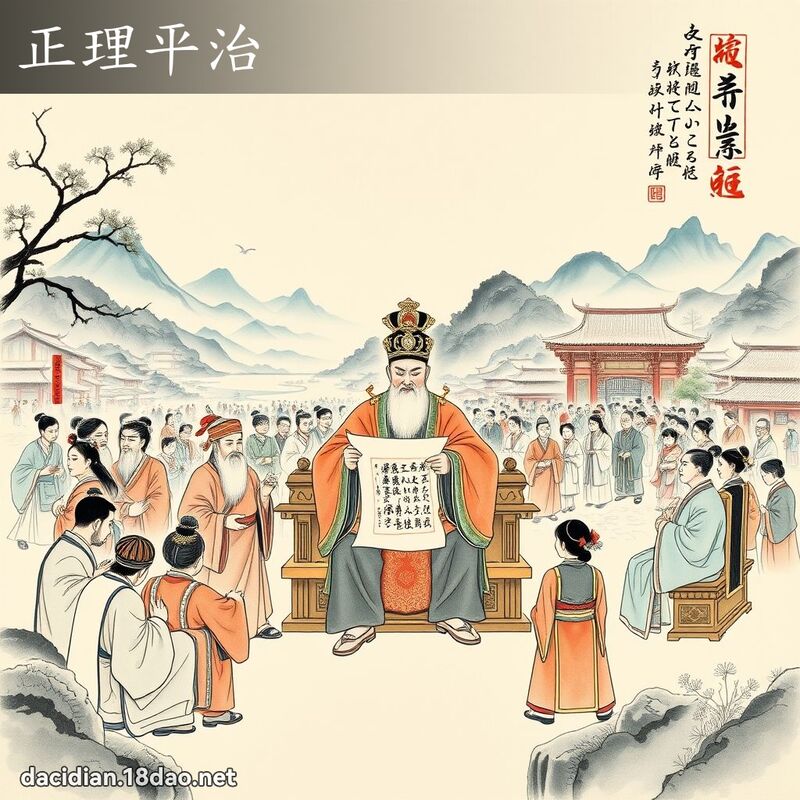 正理平治 配图
