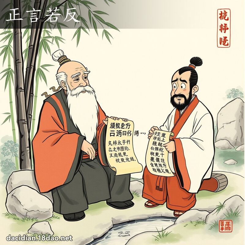 正言若反 配图
