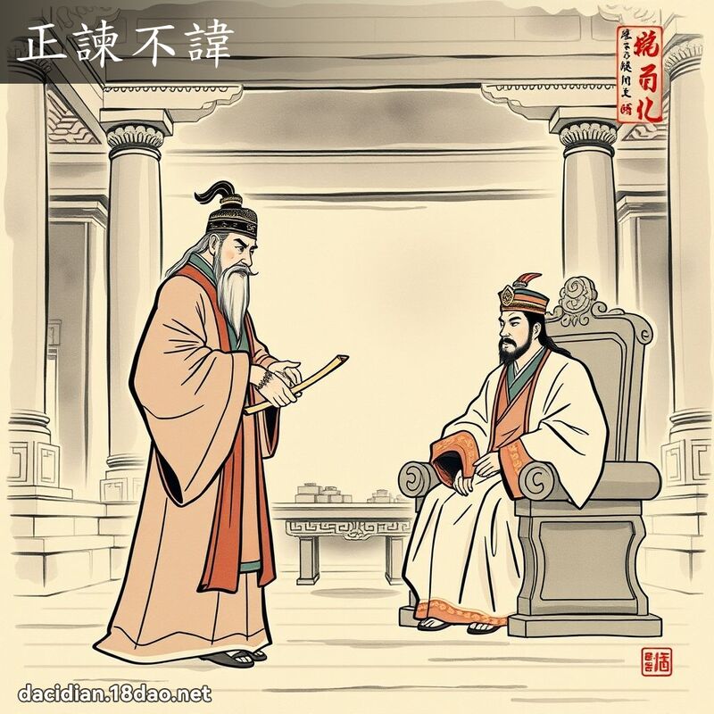 正諫不讳 配图